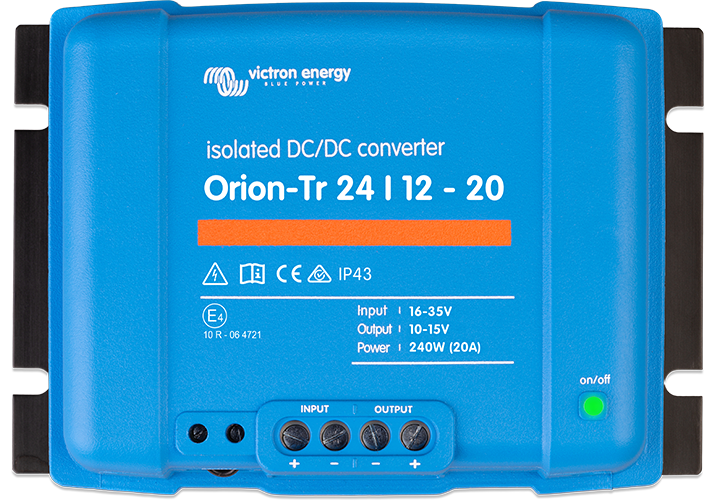 Orion-Tr Smart 24/12-20A (240W) Isolated DC-DC charger