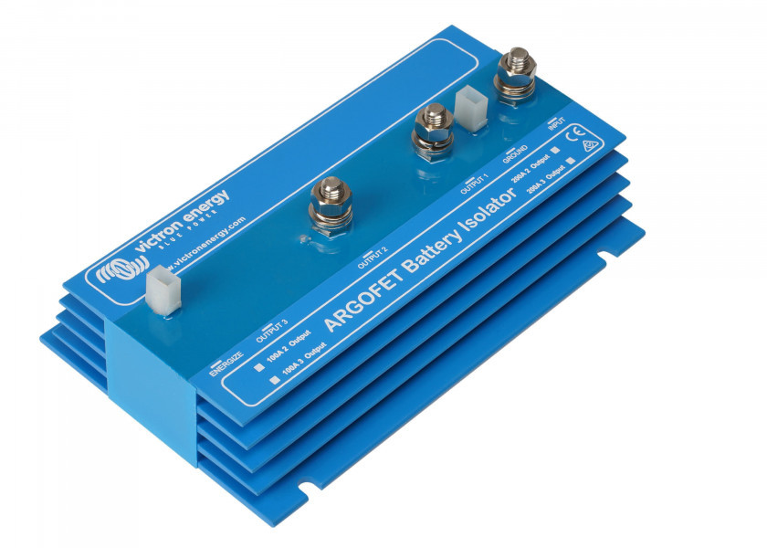 Répartiteur de charge électro ARGOFET VICTRON 200A (1E/2S) 12/24v
