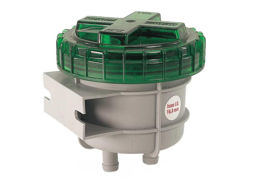 Filtre anti-odeur VETUS sortie 16mm 107x111x111mm