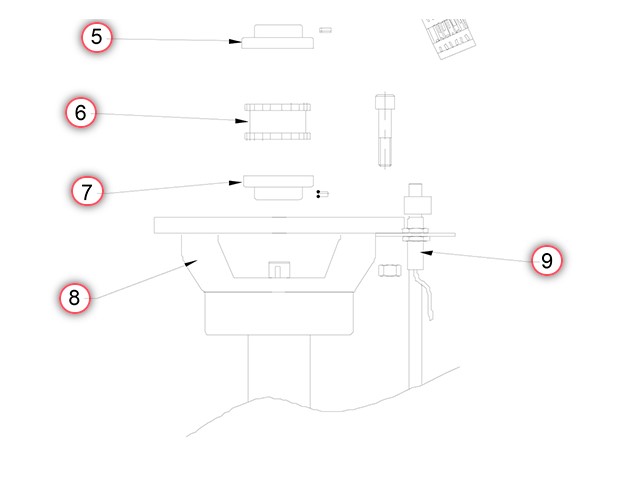 SUPPORT ALU TUYERE VIP MAX POWER