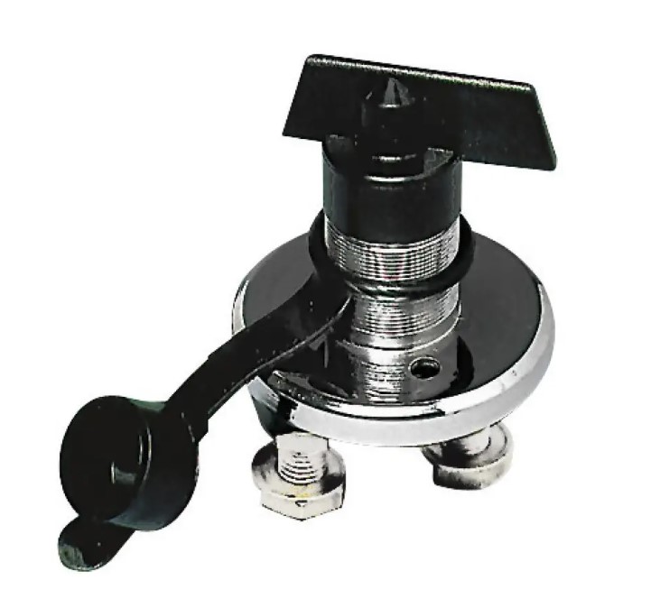 Coupe-batterie QUICK 140A à clé amovible rouge M10 noir