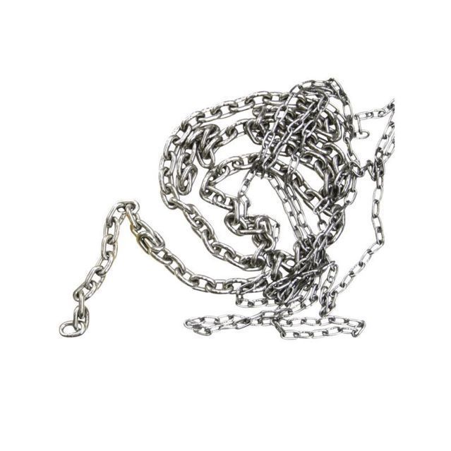 Chaîne galva calibrée 6mm iso4565/DIN766 pour guindeau