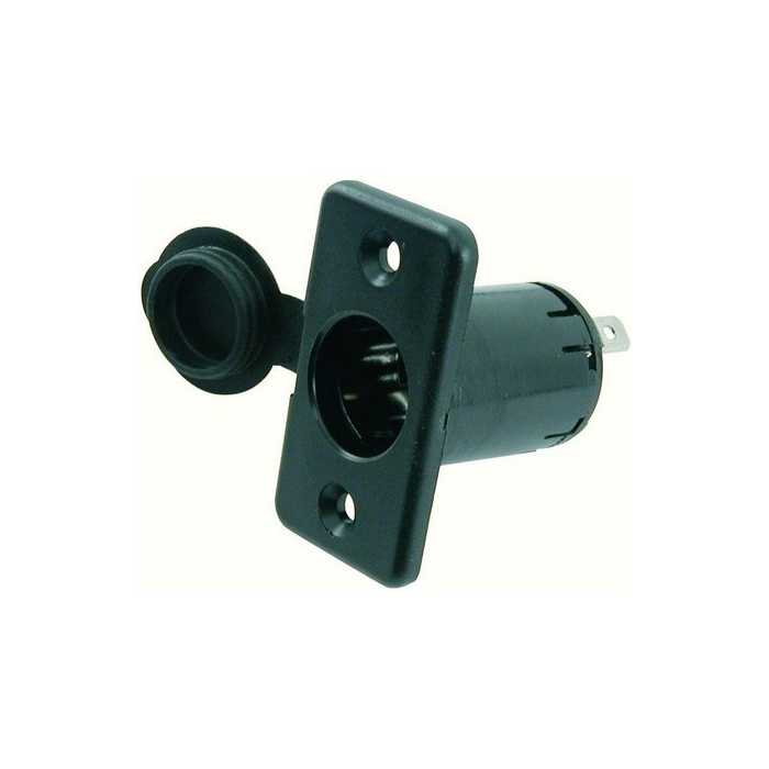 Prise allume cigare encastrable à languettes