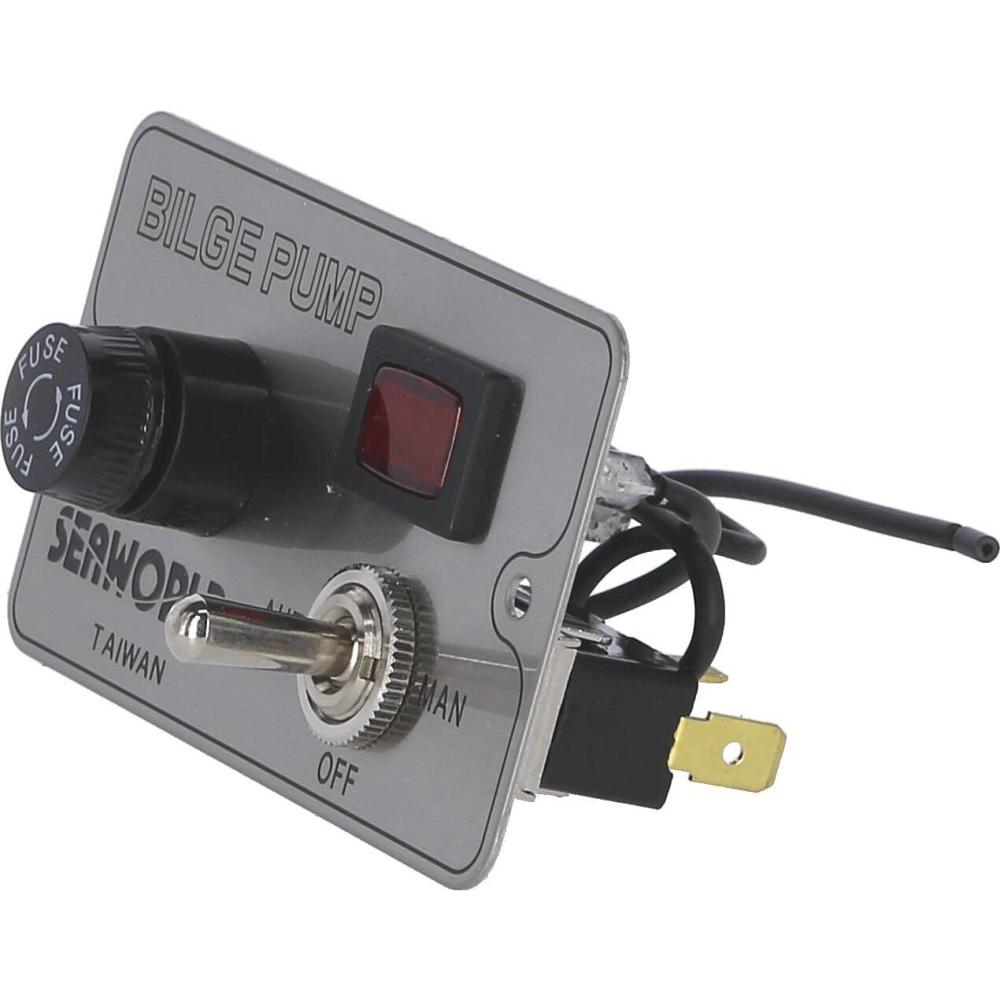Panneau de commande SEAWORLD pour pompe de cale 12/24v