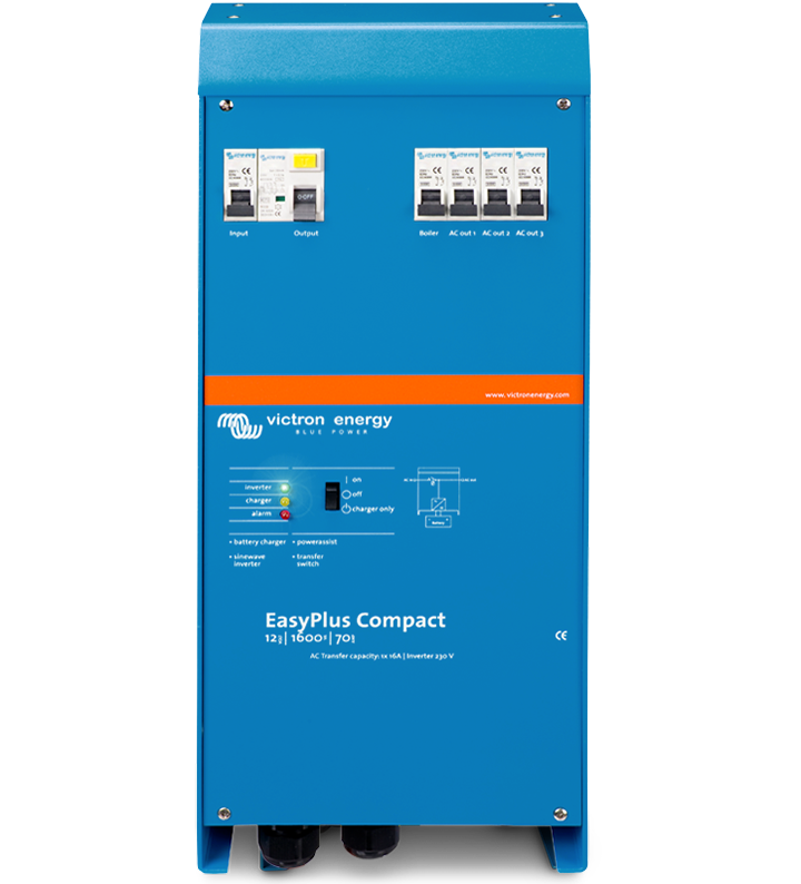 EasyPlus Compact 12/1600/70-16 Combi onduleur/chargeur 230 V.