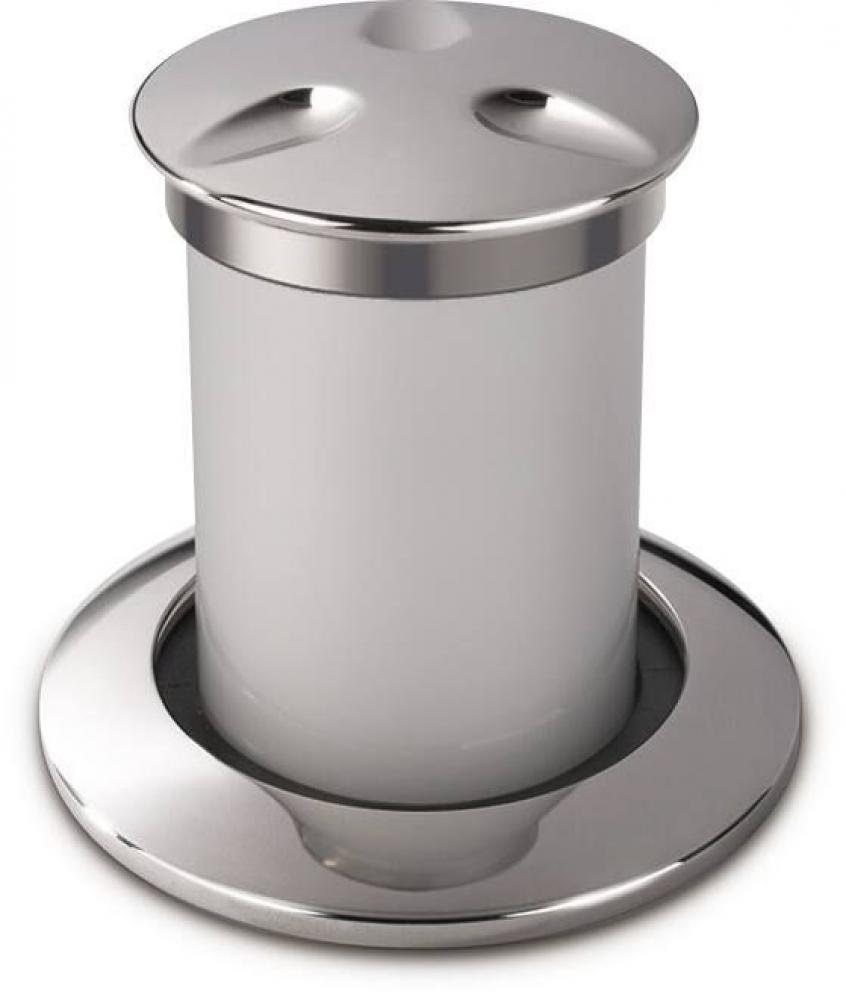 Lumin.secret light retract 12/24v 6w 36 leds blanc chaud inox IP66