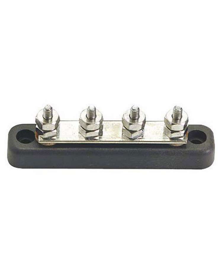 Barrette de connexion VTE 350A 4plots 10mm noir