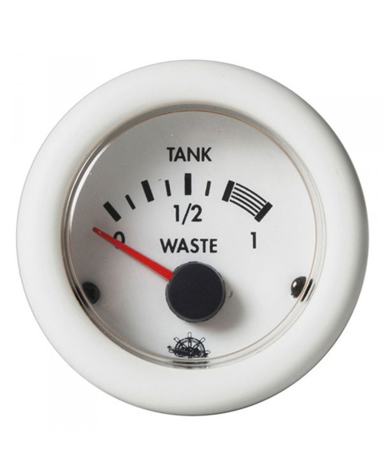 Indicateur eau usée SAN GIORGIO 24v noir/blanc