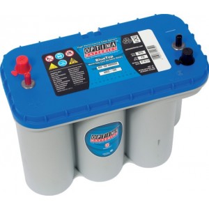 Batterie OPTIMA BTDC5.5 Bleue Top 12V 75Ah 975A +G 324 X 158 X 238