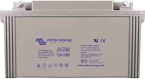 Batterie VICTRON 12V 130Ah 800A +G DeepCycle AGM 410 X 176 X 227