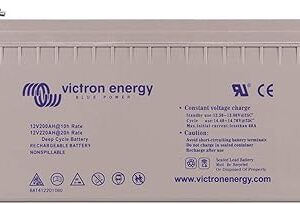 Batterie VICTRON 12V 220Ah 1000A +D DeepCycle GEL 522 X 238 X 240