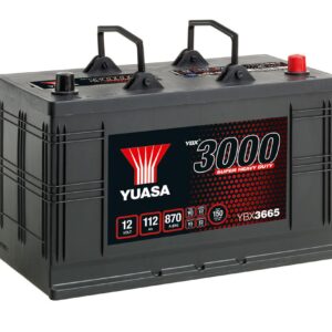 Batterie YUASA YBX3665 12V 112Ah 870A +D (GC13DT) 346 X 173 X 234