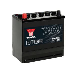 Batterie YUASA 12V 45Ah 330A +G  E2X YBX1049 220 X 135 X 225