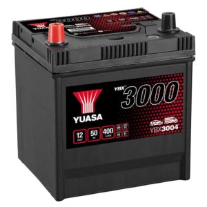 Batterie YUASA YBX3004 12V 50Ah 450A +D  D20 202 X 176 X 225