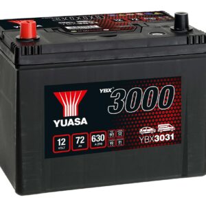 Batterie YUASA EFB YBX7031 StartStop 12V 72Ah 720A +G D26 260X173X225