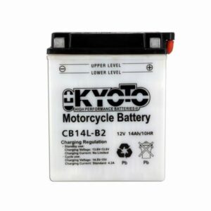 Batterie KYOTO YB14L-B2 12V 14Ah 190A +D DD  134 X 89 X 166 PACK