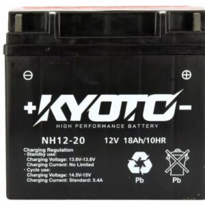 Batterie KYOTO NH12-20 AGM 12V 19Ah 250A +D 176 X 75 X 167 PACK