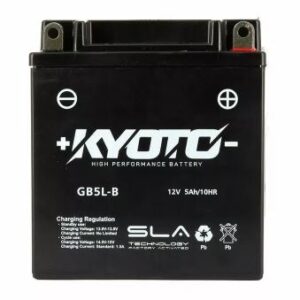 Batterie KYOTO YB5L-B 12V 5Ah 55A +D DD 120 X 60 X 130 PACK