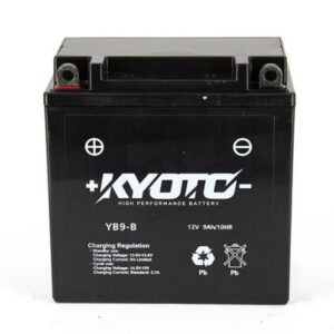Batterie KYOTO YB9-B AGM 12V 9Ah +G SLA 135 X 75 X 139 PRETE