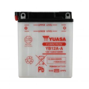 Batterie YUASA YB12A-A 12V 12Ah 165A +G DG 134 X 80 X 160