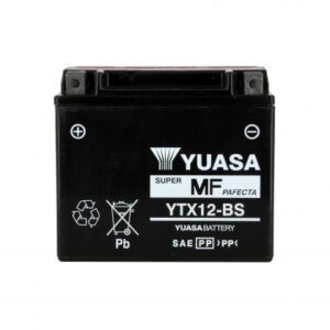 Batterie YUASA YTX12-BS AGM 12V 10Ah 180A +G  150 X 87 X 130 PACK