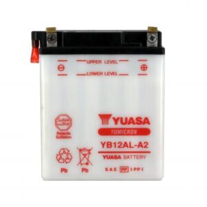 Batterie YUASA YB12AL-A2 12V 12Ah +D DG 134 X 80 X160 SECHE
