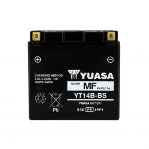 Batterie YUASA YT14B-BS AGM 12V 12Ah 135A +G 150 X 70 X 145 PACK