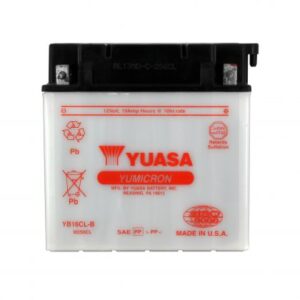 Batterie YUASA YB16CL-B 12V 19Ah 240A +D DD 175 X 100 X 175 SECHE