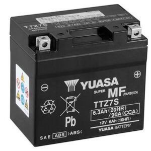 Batterie YUASA TTZ7S AGM 12V 6Ah 90A +D SLA  113 X 70 X 105 PRETE