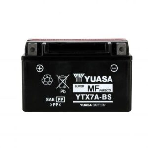 Batterie YUASA YTX7A-BS AGM 12V 6Ah 85A +G SLA 150 X 87 X 94 PACK