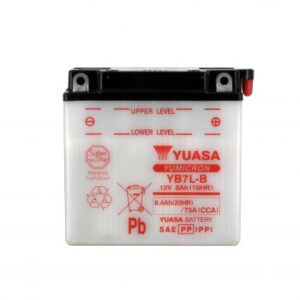 Batterie YUASA YB7L-B 12V 8Ah 90A +D 135 X 75 X 133 SECHE
