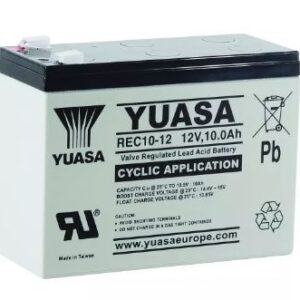Batterie YUASA 12V 10Ah +G Pb DeepCycle REC10-12 (6) 151 X 65 X 112
