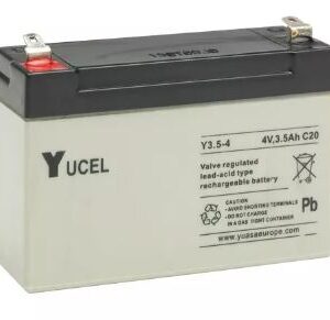 Batterie YUASA 6V 3,5Ah +G plomb étanche Y3.5-4