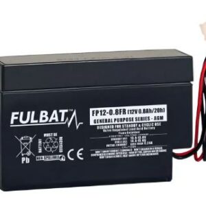 Batterie FULBAT  12V 0,8Ah +D plomb étanche