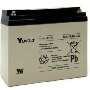 Batterie YUVOLT Y17-12FR 12V 17 Ah +D FR plomb étanche (4)