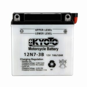 Batterie KYOTO 12N7A-3A 12V 7Ah 70A +D DD 151X 61 X 131 PACK