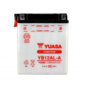 Batterie YUASA YB12AL-A 12V 12Ah 165A +D DG 134 X 80 X 160 SECHE