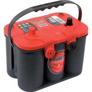 Batterie OPTIMA Rouge 12V 50Ah 815A +G+US RTU4.2L