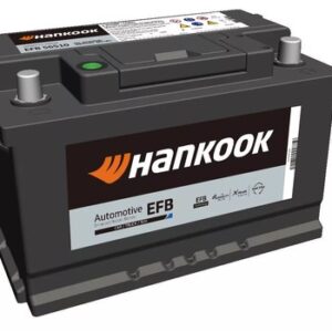 Batterie LB3 Hankook EFB  12V 65Ah 650A 277 x 174 x 175 +D