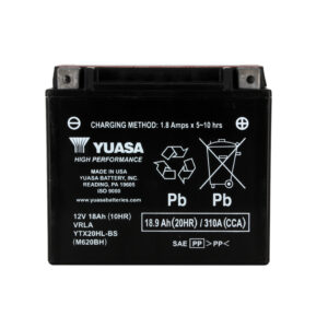 Batterie KYOTO YTX20HL-BS AGM 12V 18Ah 310A +D 175 X 87 X 155 PACK