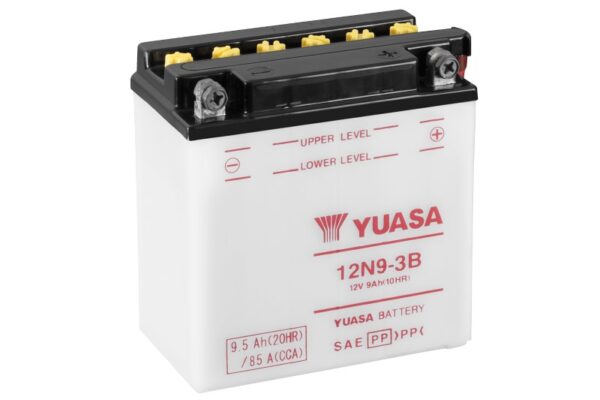 Batterie YUASA 12N9-3B 12V 9AH +D 135 X 75 X 139  PACK