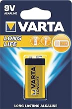 Blister 1 pile alcaline VARTA  Long Life Power 9v  6LR61