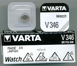 Blister 1 pile montre oxyde argent VARTA 1.5v V346/SR712