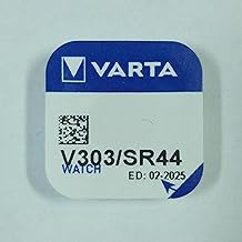 Blister 1 pile montre oxyde argent VARTA 1.5v V303/SR44