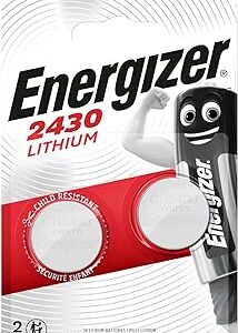 Blister 2 piles électronique lithium ENERGIZER 3v CR2430