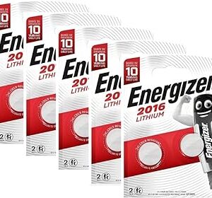 Blister 2 piles électroniques lithium ENERGIZER 3v CR2016