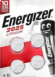 Blister 2 piles électroniques lithium ENERGIZER 3v CR2025