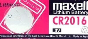 Pile Lithium Maxell CR2016 3V