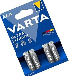 Blister  2 piles lithium VARTA 1.5v AAA / LR03