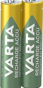 Blister 2 piles rechargeables VARTA 2600mAh AA